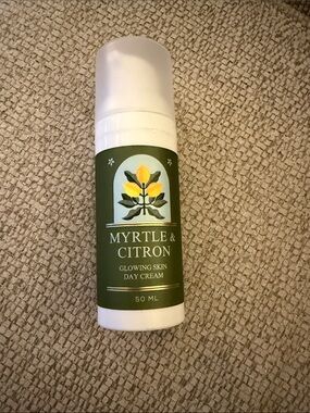 Myrtle & Citron Glowing Skin Day Cream NWOB